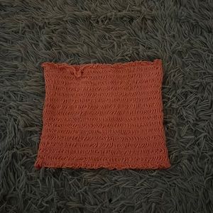 Coral Pink Wild Fable tube top